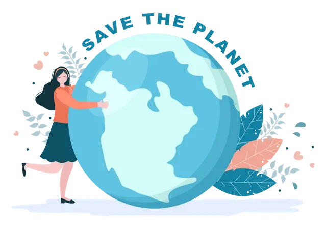 Save Earth  Illustration