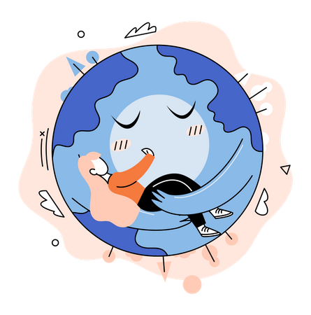 Save earth  Illustration