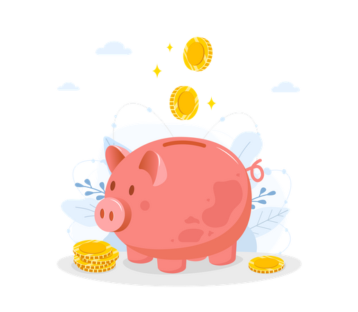 Save money  Illustration