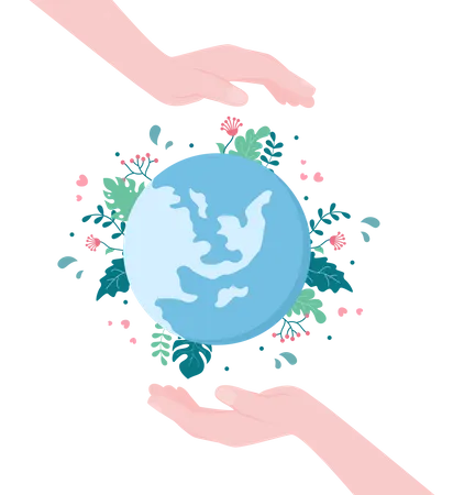 Save Our Planet  Illustration