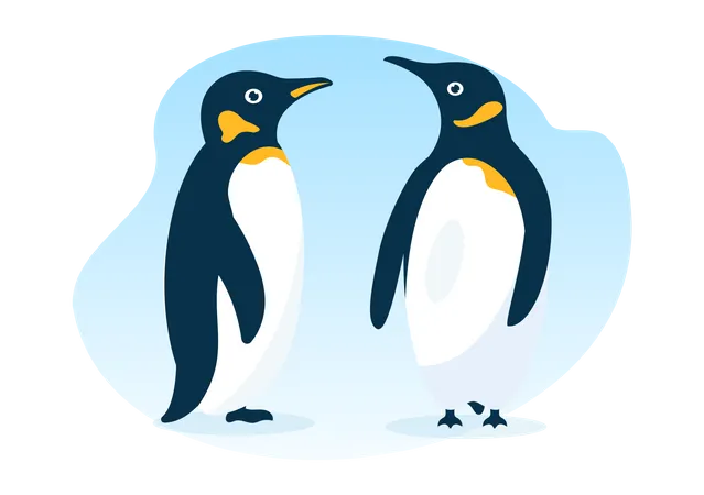 Save Penguin  Illustration