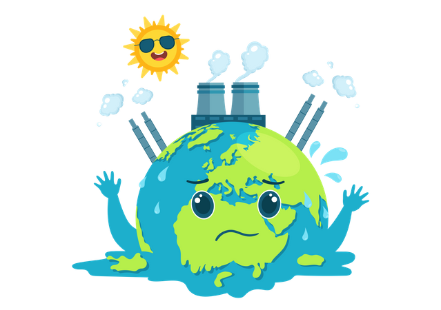 Save Planet Illustration