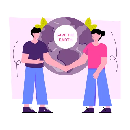 Save the Earth  Illustration