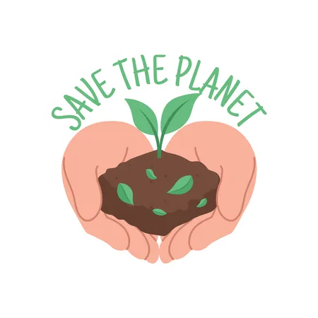 Save The Planet  Illustration
