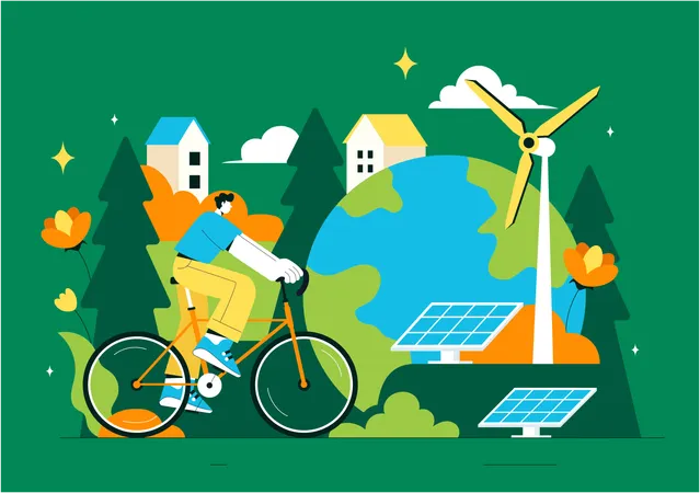 Save The Planet  Illustration