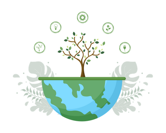 Save The Planet  Illustration