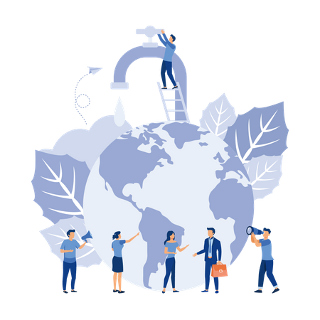 Save The Planet  Illustration