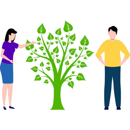 Save Tree  Illustration