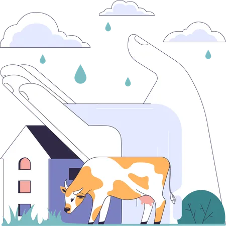 Save water  Illustration