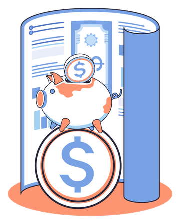 Saving account  Illustration