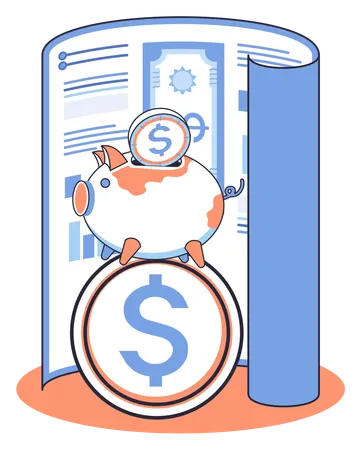 Saving account  Illustration