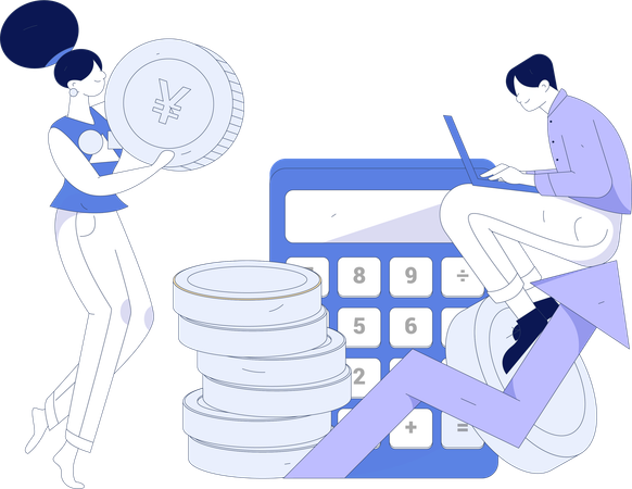 Saving Capital  Illustration