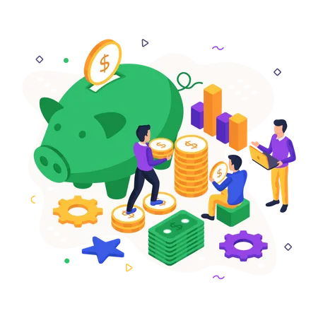 Savings  Illustration