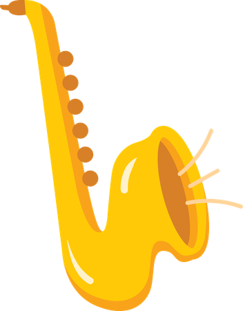 Saxofón  Ilustración