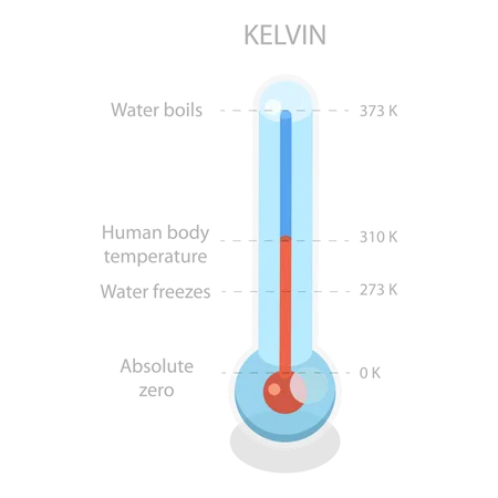 Scale of Temperature  Illustration