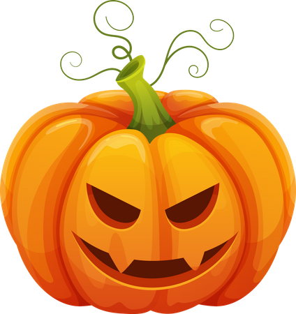 Scary Pumpkin  Illustration