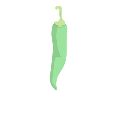 Scharfe Chilischoten  Illustration