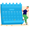 free schedule illustrations