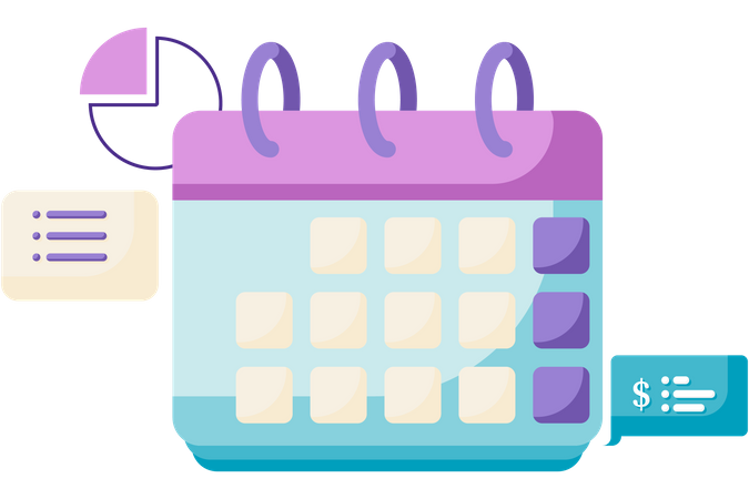 Schedule Management  Illustration