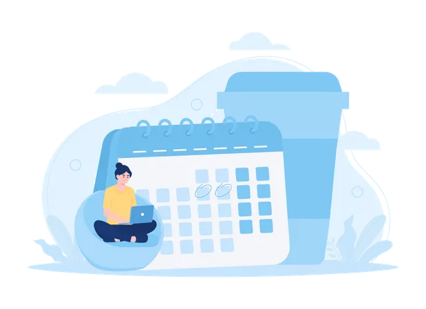 Schedule management  Illustration