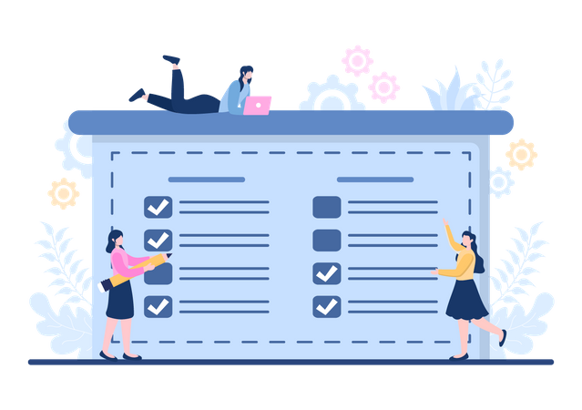 Schedule Management  Illustration