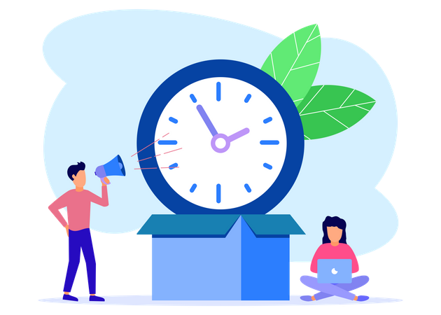 Schedule management  Illustration