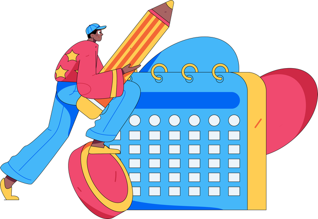 Schedule Management  Illustration