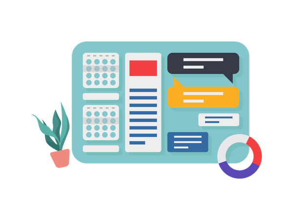 Schedule Management  Illustration