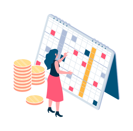 Schedule Management  Illustration