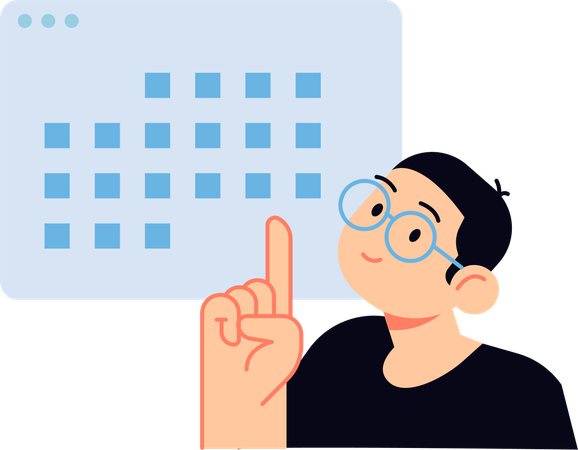 Schedule management  Illustration