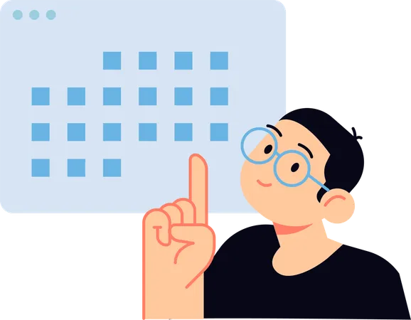 Schedule management  Illustration