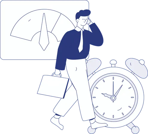 Schedule planning for employees  Illustration