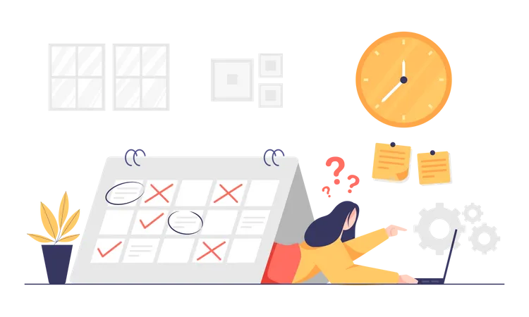 Schedule Planning  Illustration