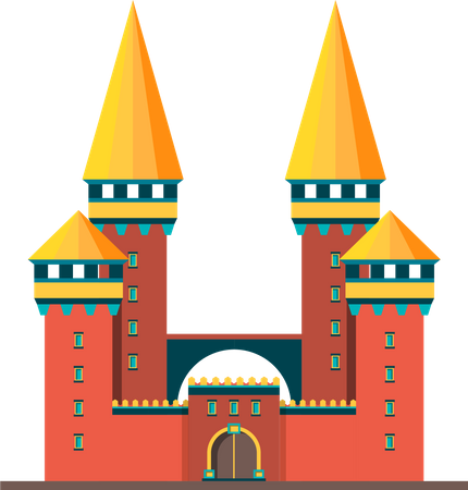 Schlossturm  Illustration