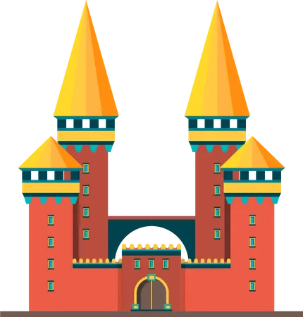 Schlossturm  Illustration