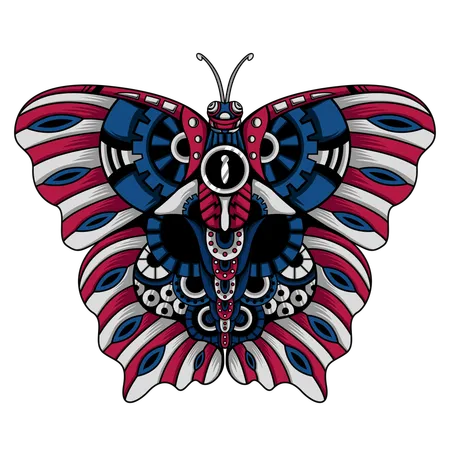 Schmetterling  Illustration