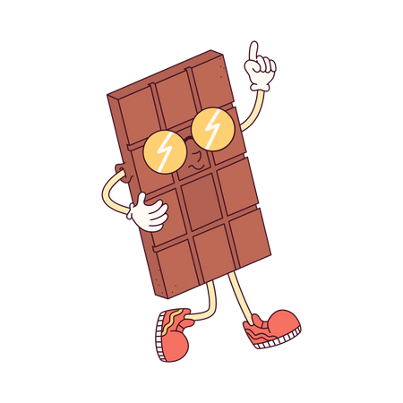 Schokoladen-Fantasie  Illustration