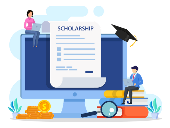 Scholarship  Illustration