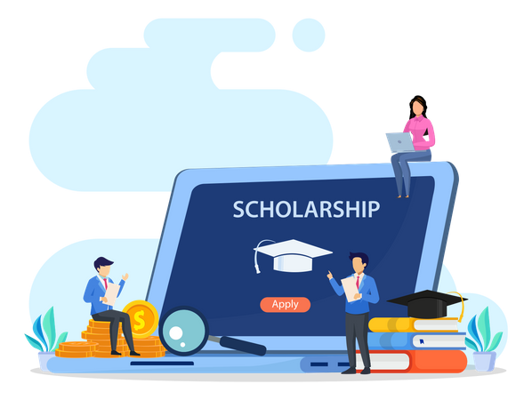 Scholarship  Illustration