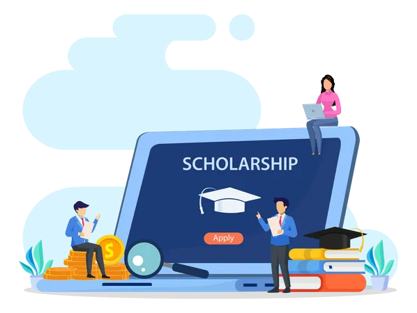 Scholarship  Illustration