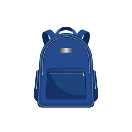School bag Illustration