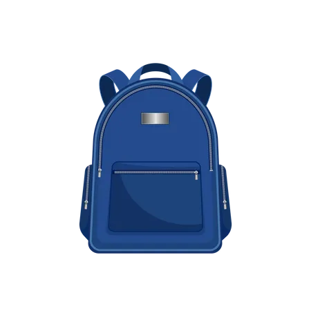 School bag Illustration
