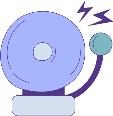 School bell  Illustration