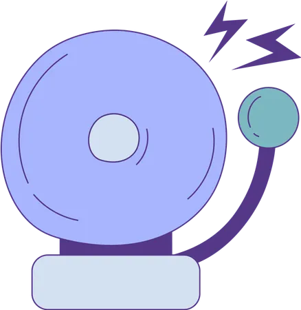 School bell  Illustration