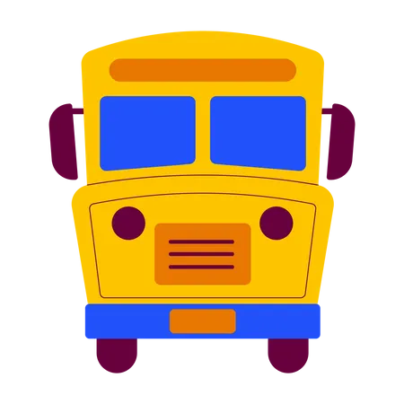 School bus  Illustration