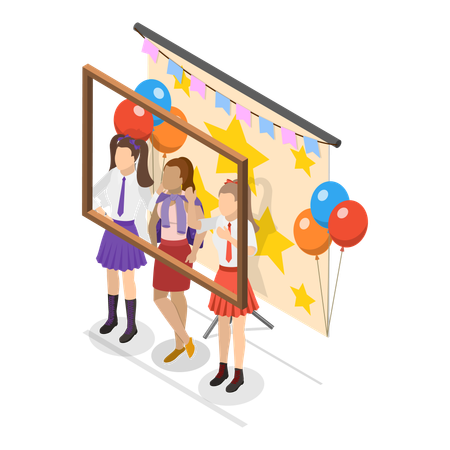 School Fair  Illustration