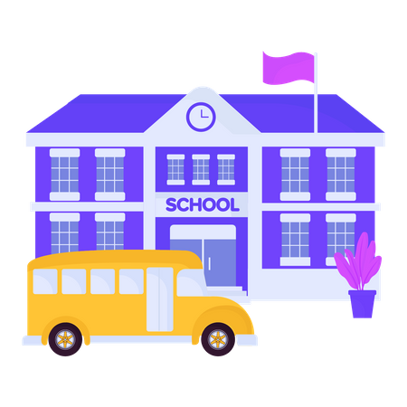 School  Illustration