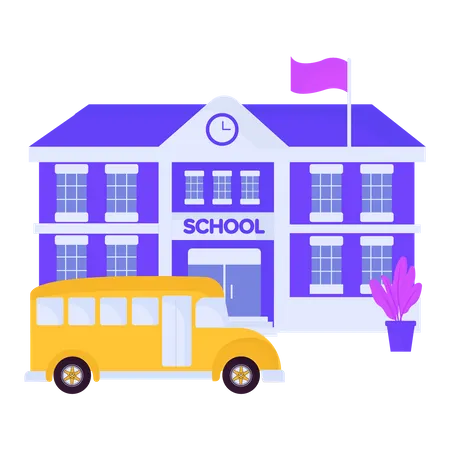 School  Illustration