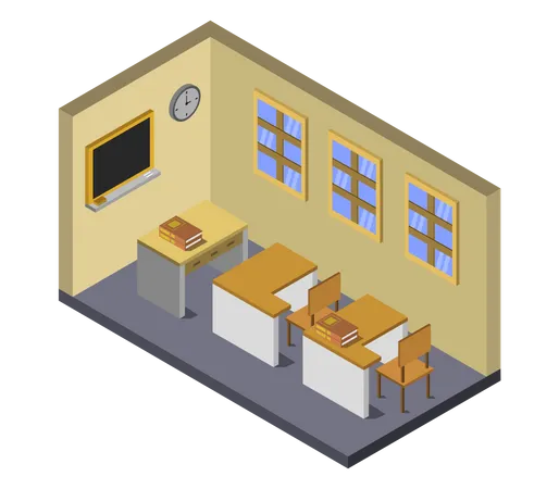 School room  Illustration