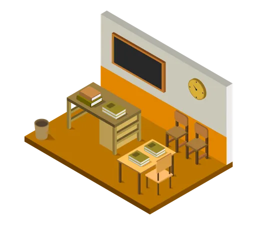 School room  Illustration